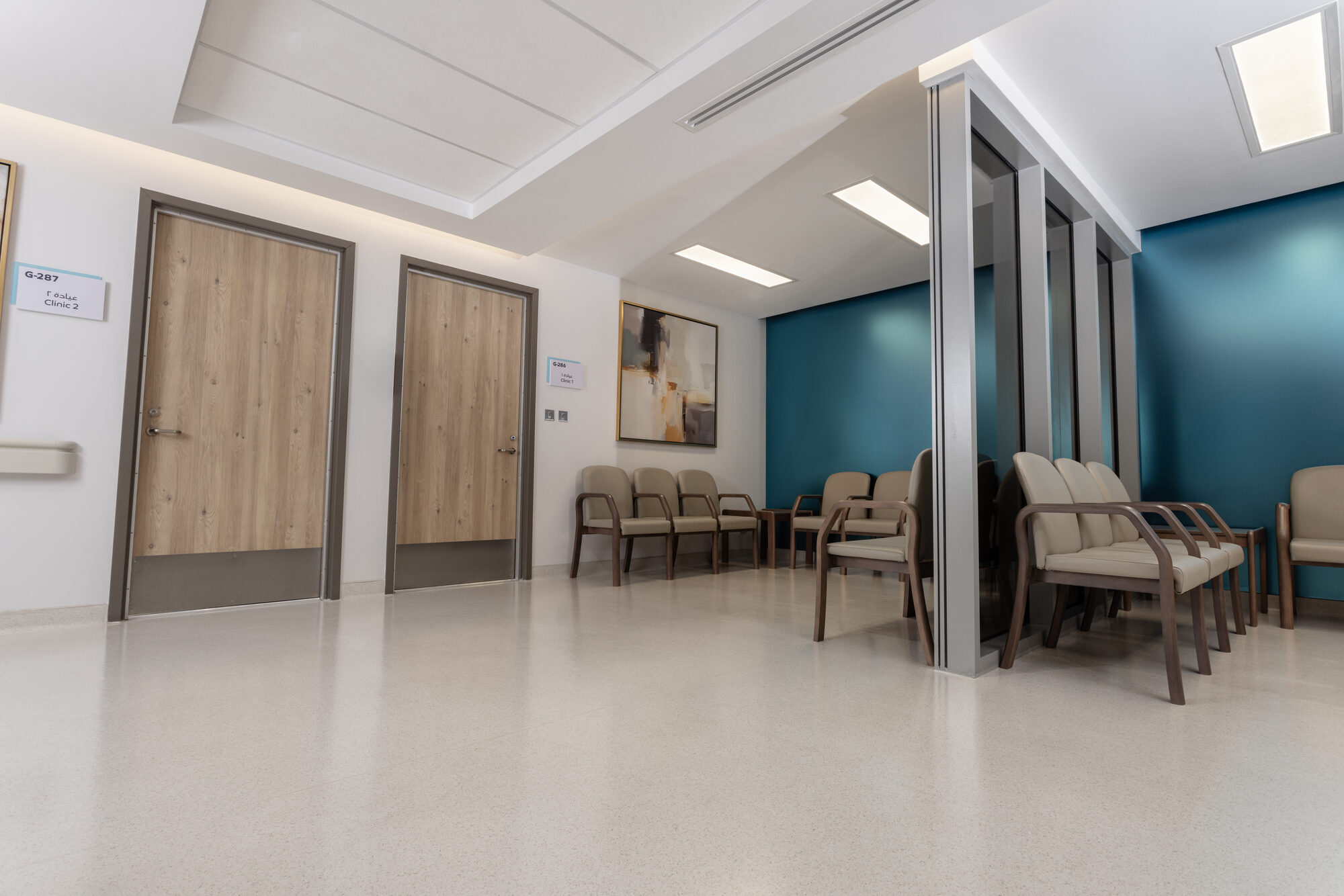 Clinic waiting area