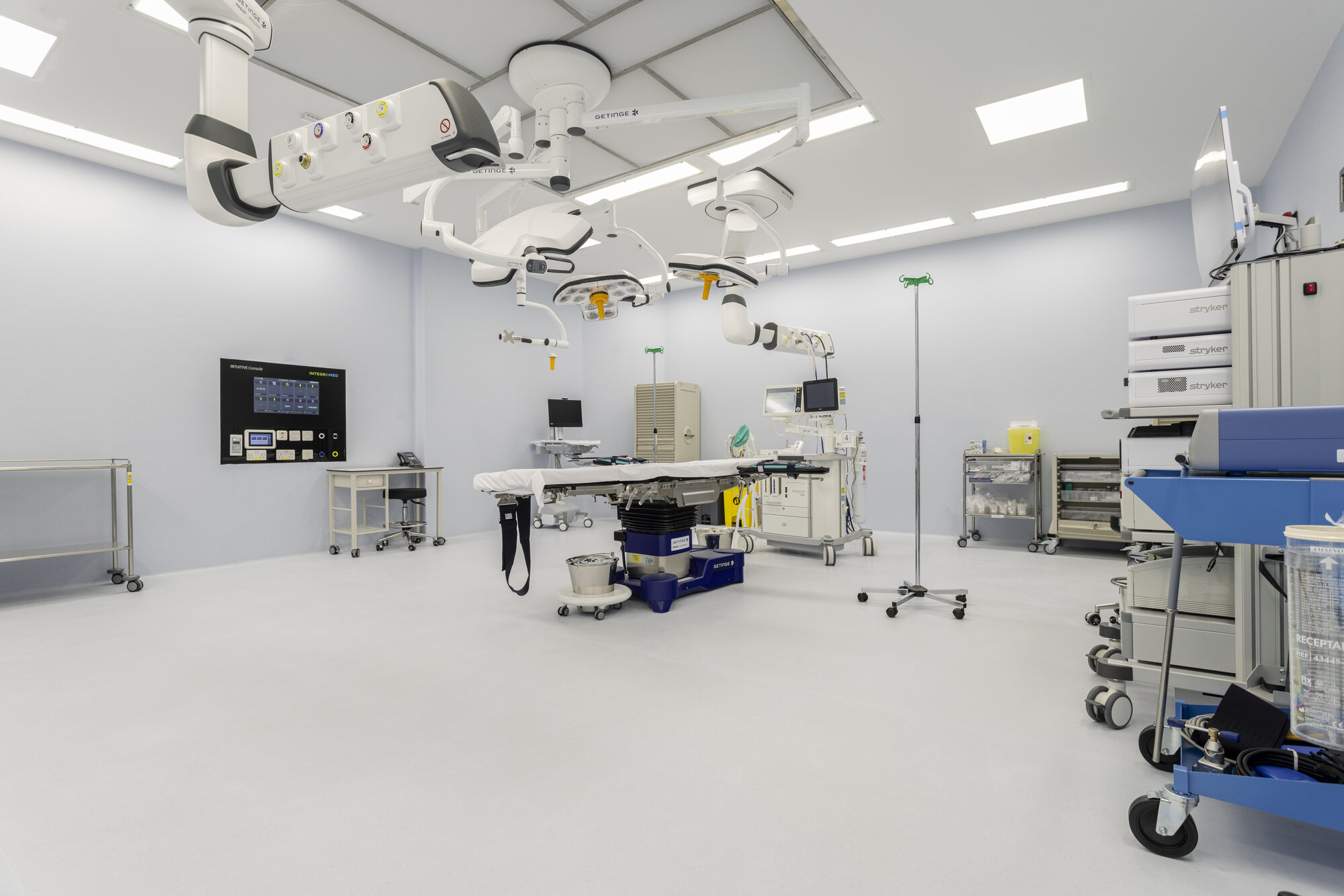 Hospital facility interior