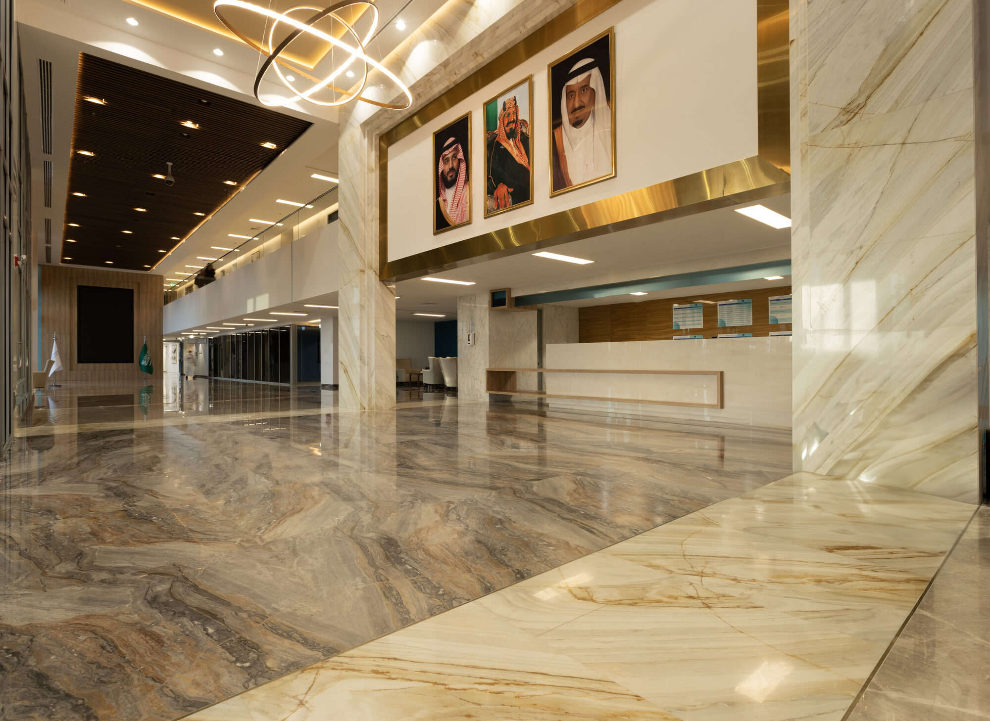 Hospital facility interior